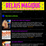 Relais Maguque uses Back to the 90s WordPress theme.