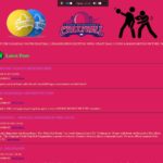Retro WordPress Layout Showcase Crazy Ball Canada